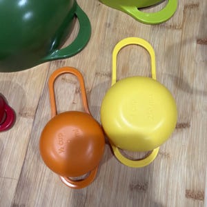 Joseph Joseph NEST 6 Prep Set Measuring Cups BowlsUrban Outfitters six pc * image 11