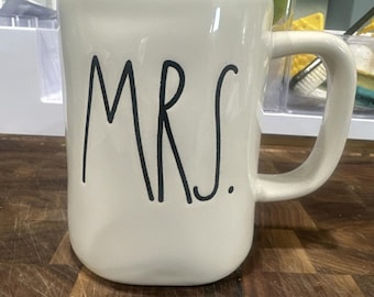 Rae Dunn MRS.  Ceramic Coffee Tea Mug Cup Artisan Collection by Magenta *