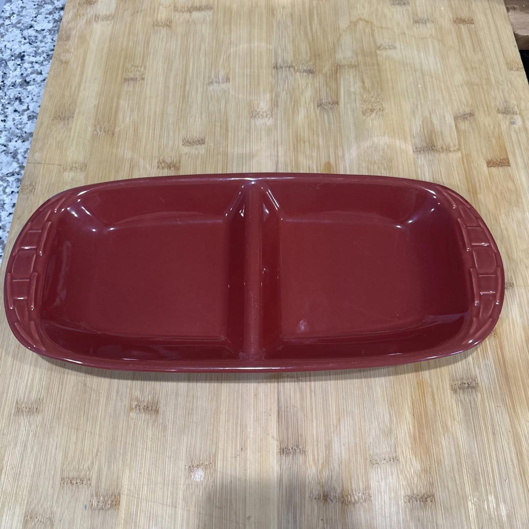 longaberger-pottery-woven-traditions-divided-dish-serving-tray-paprika