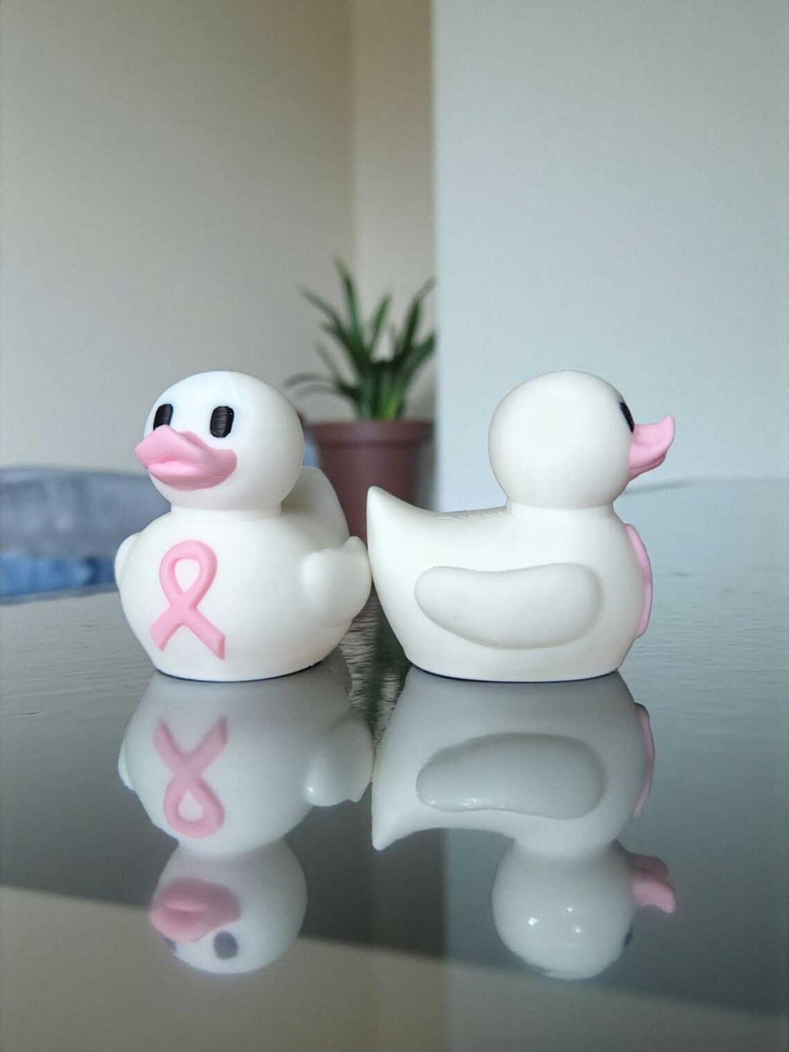 Breast Cancer Awareness Duck | Pink Ribbon Rubber Duck | Support ...