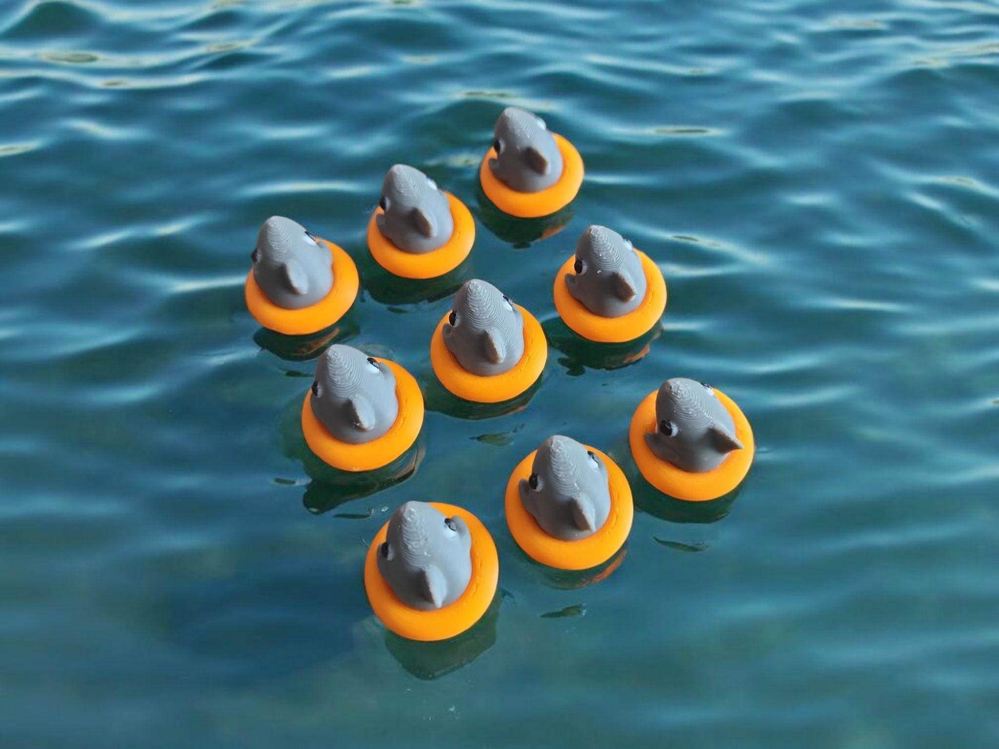 mini float ring shark main image 1