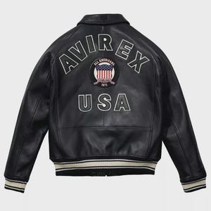 Vintage avirex leather jackets - Etsy 日本
