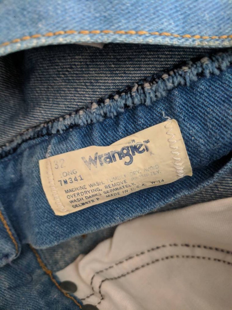 70s Wrangler Rapid Transit Jeans 30 Inseam 32 Waist | Etsy