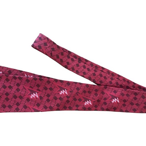 Vintage 50s Red Necktie Novelty Tie Wembley - image 2