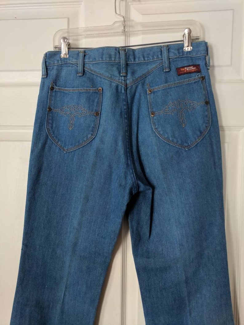 70s Wrangler Rapid Transit Jeans 30 Inseam 32 Waist
