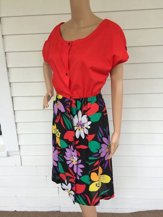 smart tropical dress