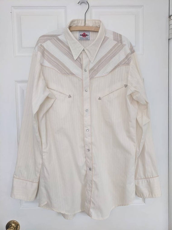 70s MWG Western Shirt Cowboy Rodeo 
