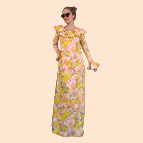 chinese dress ladies Go With The Flow Flounce Dress- Green main image 1