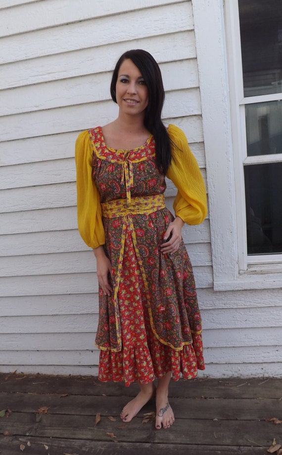 Gypsy 2025 peasant dress