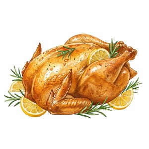 9 Thanksgiving-diner clipart png-bundel, bord gebraden kalkoen, aardappelpuree, zoete aardappel, veenbessensaus, schrootboek, dagboek