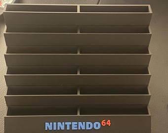 N64 Nintendo 12-slot game cartridge holder