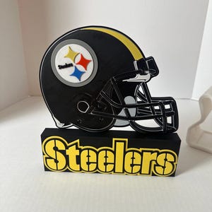 Pittsburgh Steelers  Wall Or Bar Display Sign Man Cave  3D Print