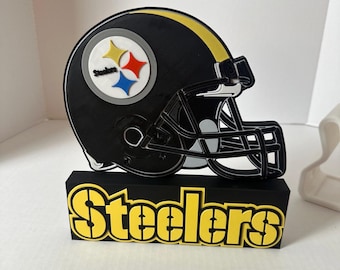 Pittsburgh Steelers  Wall Or Bar Display Sign Man Cave  3D Print