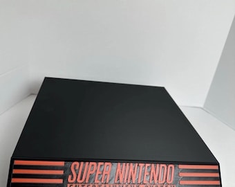 Super Nintendo SNES Drawer. Holds 18 Games. 3D Printed