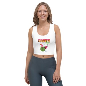 Summer Fun Chic Crop Top