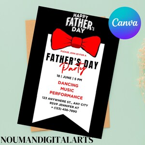 Fathers day celebration invitation, Fathers Day Brunch, Father's Day Party Invite, Father's Day Template, Dad Day Invite, Fathers Day invite