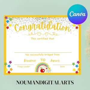 Kids certificate of achievement, good behaviour reward, digital download awards, congratulations certificate, well done gift for children