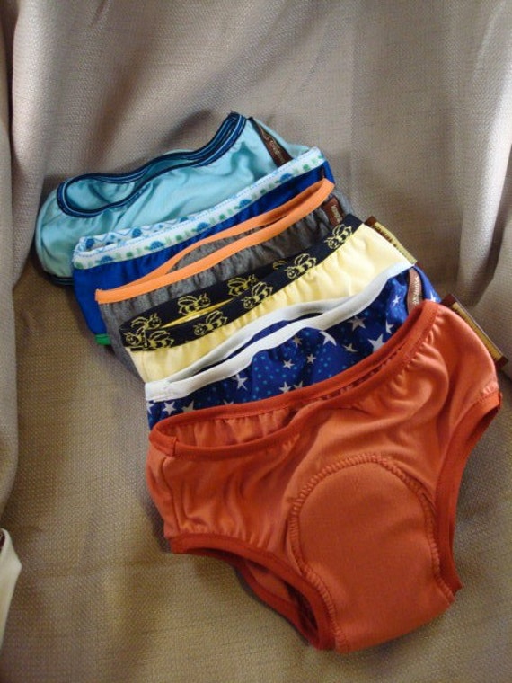 Bamboo and Cotton Toddler Training Underwear with Waterproof Etsy