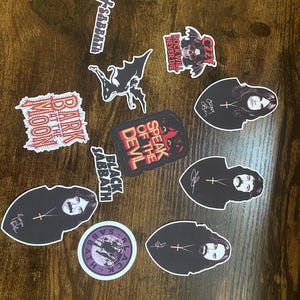 heavy metal Engelse rockband zwarte (SABBATH) stickers