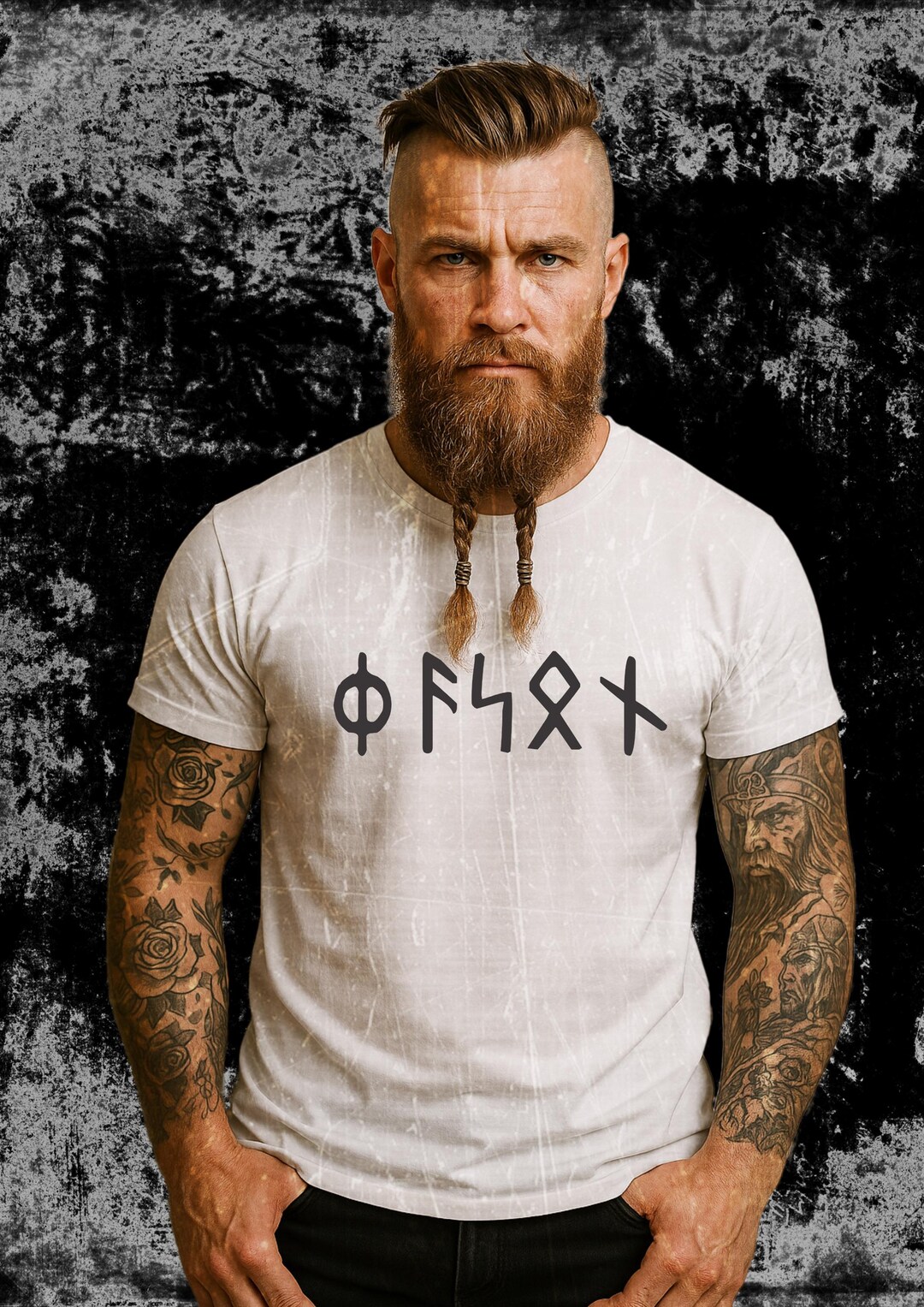 Viking Rune Brand Personalised Viking Runes T-shirt – Have Your Name in Ancient Viking ...