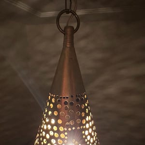 moroccan pendant, brass pendant light, ceiling lamp, boho lighting decor, lantern lamp, moroccan chandelier, handmade brass lamp, lighting, oriental pendant, bohemian ceiling, etched brass light, warm ambient lamp, luxury home light