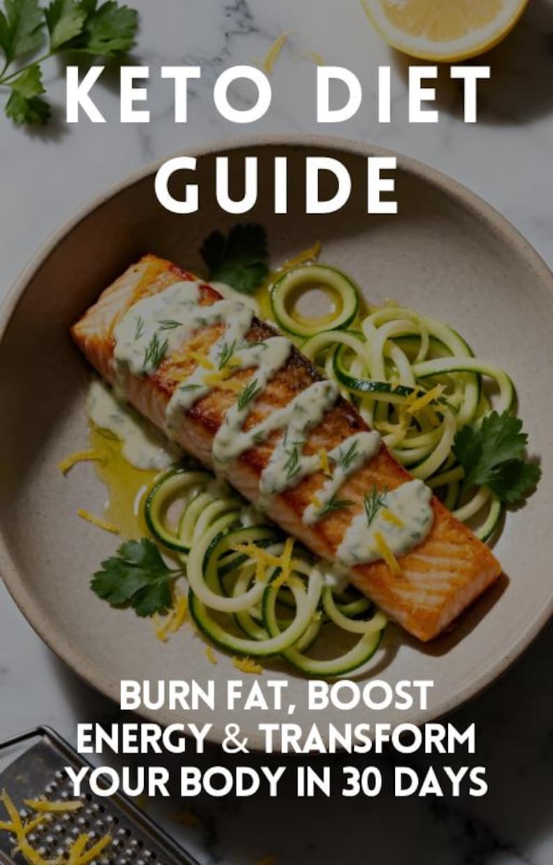 30-Day Keto Meal Plan: Easy Recipes, Weight Loss, Beginners and Busy Lifestyle (PDF) image 3