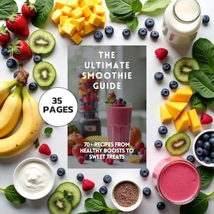 Smoothie Recipe eBook: 70+ Healthy & Detox Recipes (PDF Download