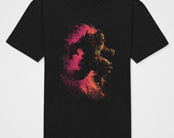 Neon Orc Fury T-Shirt: Bold Fantasy Streetwear