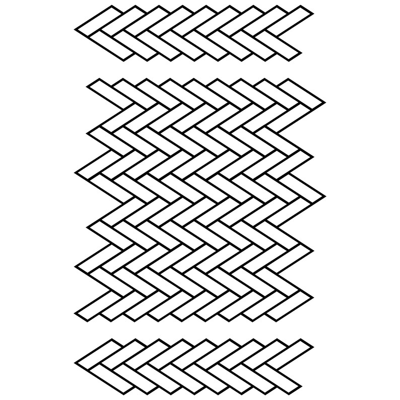 Bundle of HERRINGBONE PATTERN Svg, Weave Pattern Silhouette, Icon, Logo ...