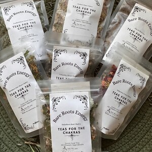 Teas for the 7 Chakras |  Bare Roots Energy