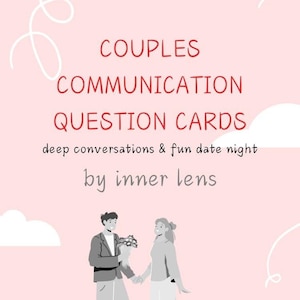 Paar Kommunikation Fragekarten - Tiefe Gespräche & Spaß Date Night