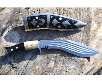 Handmade Nepalese/Gurkha Issue, traditional handmade kukri-khukuri-ready to ship-9 inch Dhankute special full tang