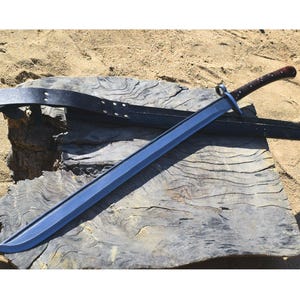 Handmade Nepalese/long hunting machete kukri-kukuri-khukuri-ready to ship-30.5 inch machete full tang