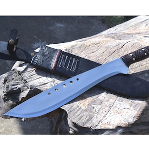 Handmade Nepalese/hunting machete kukri-kukuri-khukuri-ready to ship-15.5 inch machete full tang