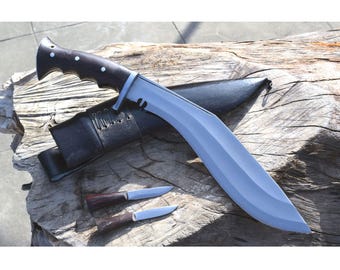 Handmade Nepalese/Gurkha Issue, traditional handmade kukri-khukuri-ready to ship-11.75" Iraqi Full Tang Blade