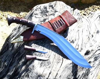 Handmade Nepalese/Gurkha Issue, traditional handmade kukri-khukuri-ready to ship-13 inches Iraqi Full Tang Blade