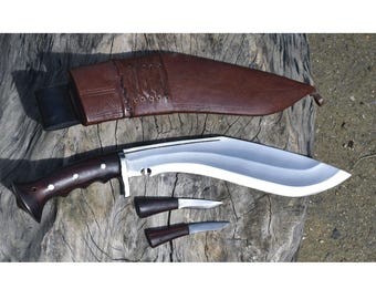 Handmade Nepalese/Gurkha Issue, traditional handmade kukri-khukuri-ready to ship-13 inch Iraqi full tang