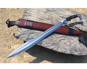 Handmade Nepalese/long hunting machete kukri-kukuri-khukuri-ready to ship-24 inch machete full tang