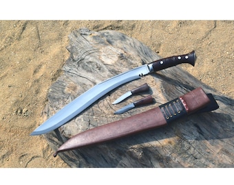 Handmade Nepalese/Gurkha Issue, traditional kukri-kukuri-kookri0khukuri-ready to ship-16.75 inch Sirupate full tang
