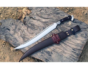 Handmade Nepalese/hunting machete kukri-kukuri-khukuri-ready to ship-17.25 inch hunting machete full tang