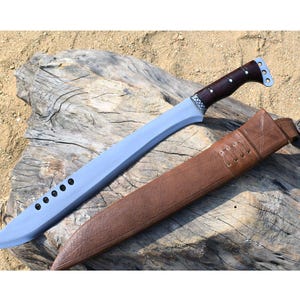 Handmade Nepalese/long hunting machete- kukri-kukuri-khukuri-ready to ship-18 inch Machete full tang