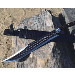 Handmade Nepalese/hunting machete kopis-kukri-kukuri-khukuri-sharpen-ready to ship-19.75 inch kopis machete full tang
