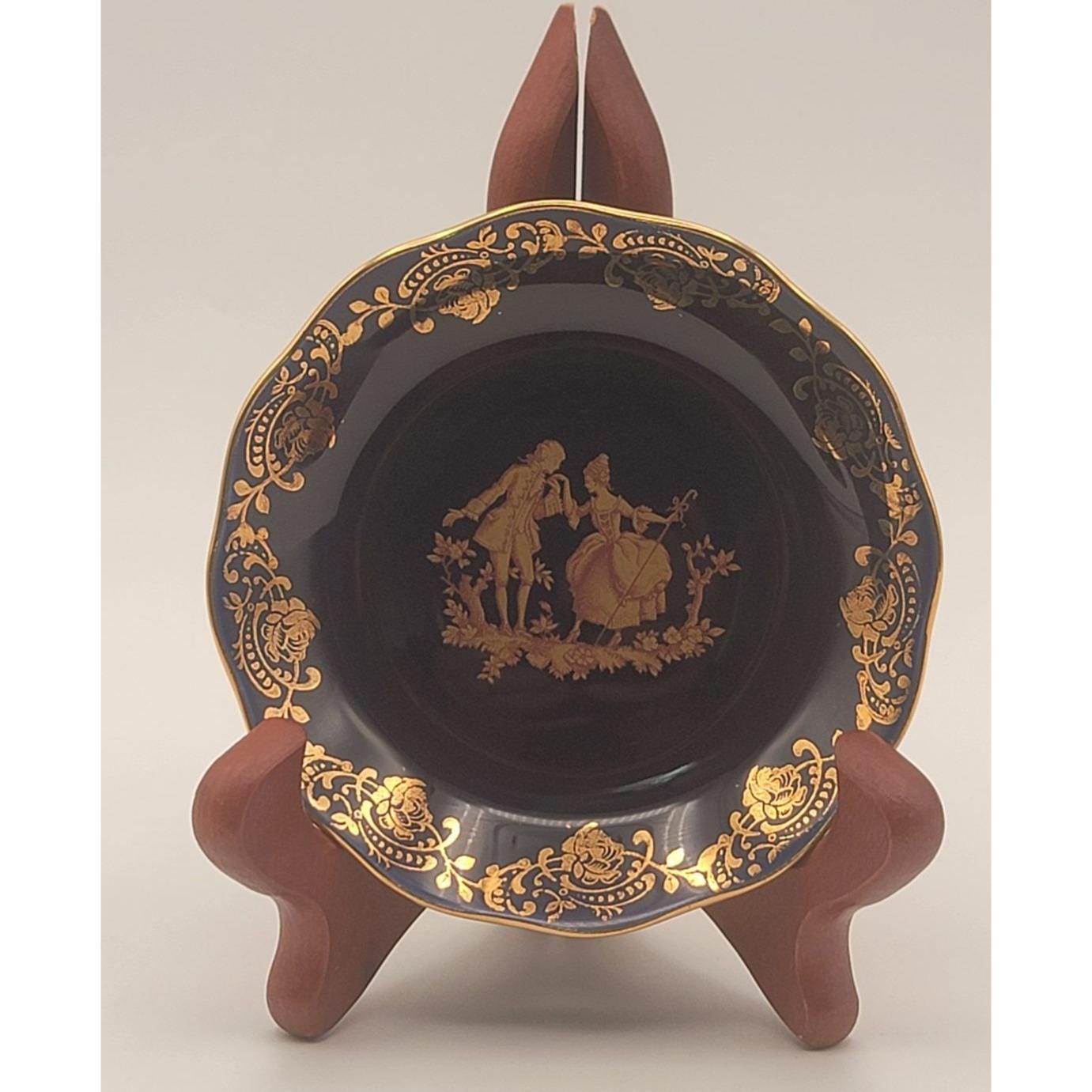 Limoges PARTHENON プレート 皿 ネイビー&ゴールド m11879083528_1.jpg?1726714099
