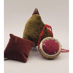 Vintage Handmade Pin Cushions Set of three