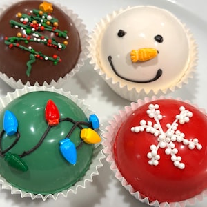 Hot Chocolate Bombs - Holidays - Christmas - Set of 4