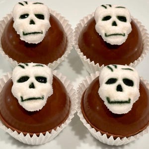 Hot Chocolate Bombs - Halloween - Skulls - Set of 4