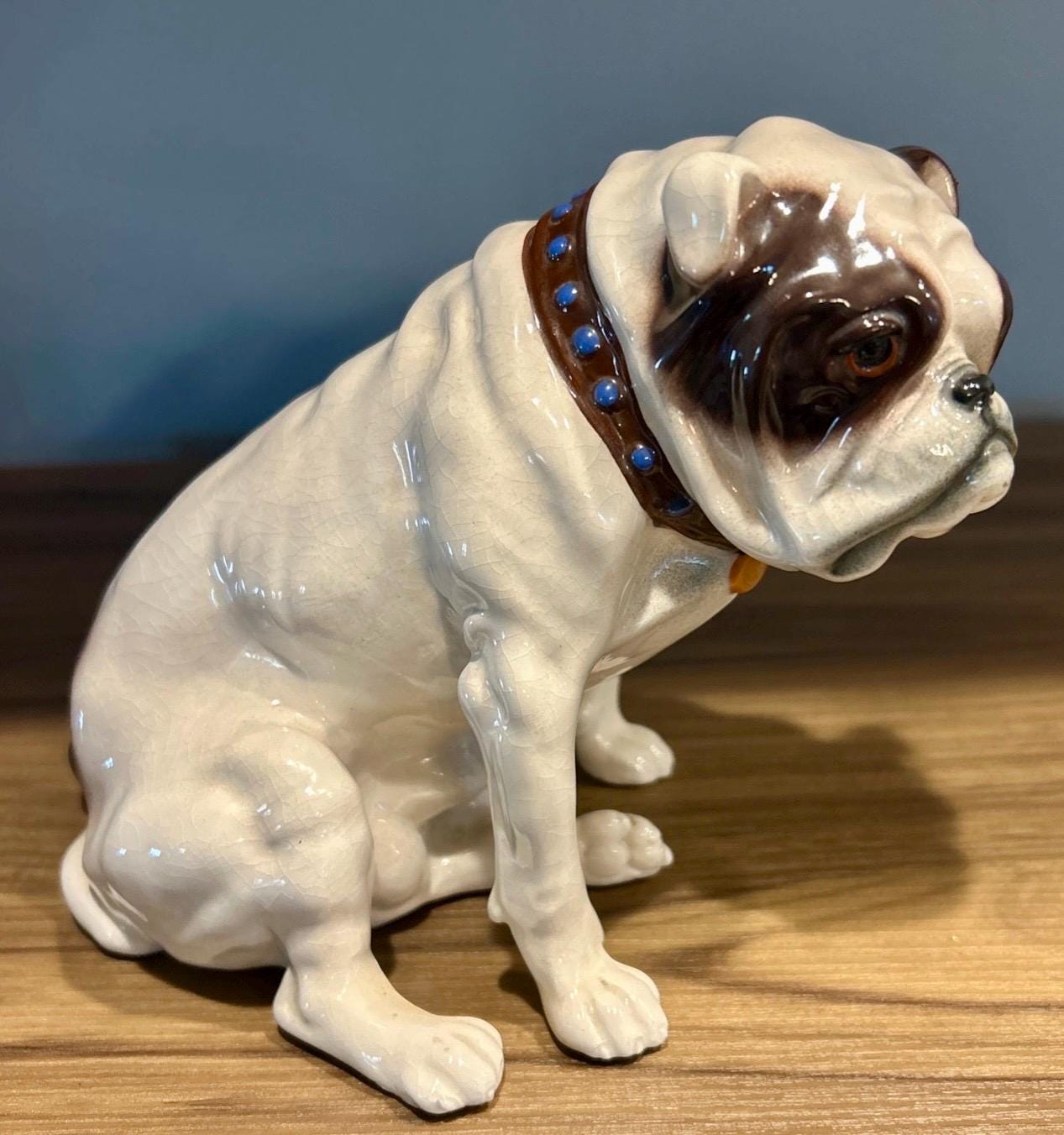 Weiner Kunstkeramische Werkstaette Bulldog Model 1526 Ceramic