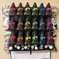 Headcover Rack Golf Headcover Display - Etsy