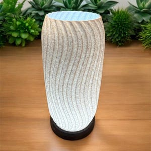 3D Printed Lamp, LED Night Light, USB Table Lamp, Modern Home Decor, Desk Lamp, 3D Printed Art, Home Accessories, Contemporary Design,