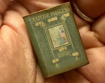 Micro Mini Book - Broach - Pin - A Little Princess